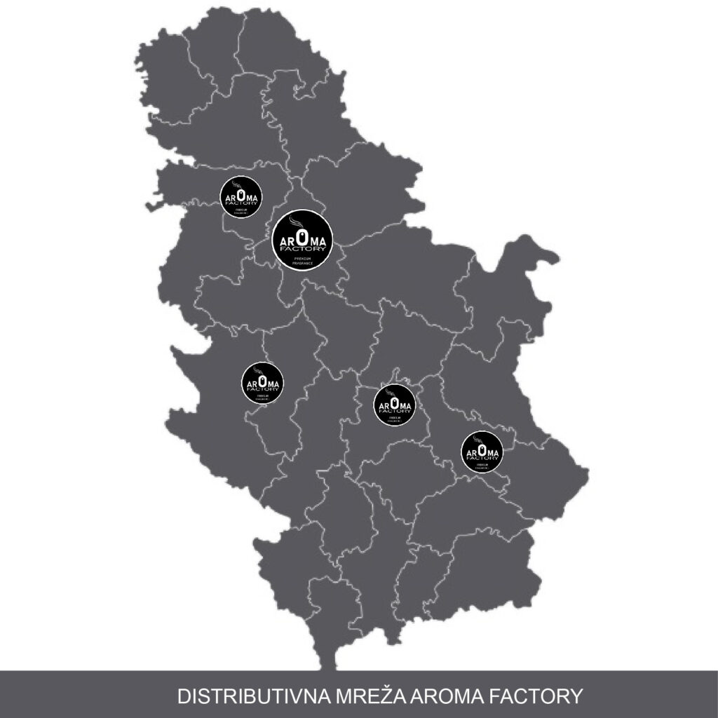 Prikaz lokacija gradova  